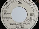 PINK FLOYD - Not Now John - SG Spain PS PROMO Rare Unique Cover Harvest ?– 028-P