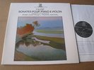 PIERRE AMOYAL ANNE QUEFFELEC FAURE VIOLIN & PIANO SONATAS  ERATO LP FRANCE