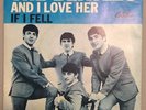 BEATLES And I Love Her / If I Fell ORIG 1964 US CAPITOL 45 & PICTURE SLEEVE