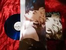 True Blue by Madonna New Zealand BLUE VINYL with poster EX/EX