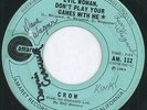 CROW: Evil Woman, Don't Play Your Games With Me 45 (Autographed on label by ful