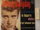 JOHNNY HALLYDAY - EP Spain PS - LA BAGARRE +2 Live - 1963 – EP ESPAGNE REC.EX+