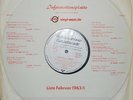 LP Various Artists - Informationsplatte Liste Februar 1963/I WHITELABEL..CINDERS
