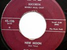 THE PREMIERS 45 New Moon / Baby DOO WOP Dig ORIGINAL 1956 bb2331