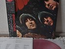 The Beatles Rubber Soul Japan Red Vinyl LP Mono Toshiba EAS-70135 Insert Obi