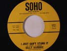 BILLY HAMBRIC: I Just Can't Stand It / New York City Baby 45 Soul
