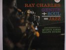 RAY CHARLES: Genius + Soul = Jazz LP (sl cw) Blues & R&B