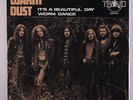 WARM DUST: It's A Beautiful Day / Worm Dance 45 (UK, centre intact, PS)