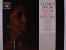 CARMEN MCRAE: Lover Man LP (six-eye original) Jazz