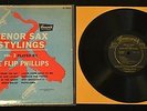 10” JAZZ LP Joe Flip Phillips Tenor Sax Stylings Brunswick 58032