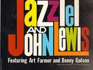 JAZZTET AND JOHN LEWIS-LP- ART FARMER-B.GOLSON- ORIGINAL ARGO  684-MONO-USA 