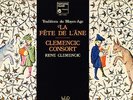 CLEMENCIC CONSORT - LA FETE DE L'ANE - HARMONIA MUNDI HM 1036 - TAS LIST REC.