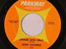 JOHN ZACHERLE: Dinner With Drac / Hurry Bury Baby 45 Oldies