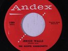 GOSPEL HARMONETTS: Jerico Walls / Trust And Obey 45 Black Gospel