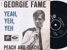 GEORGIE FAME Yeah Yeh Yeh b/w Peach And Teach Danish 45PS 1965 Mod