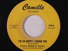 CONNIE MCGILL & VISIONS: I'm So Happy I Found You / Week End's 45 (some lbl wea