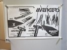 AVENGERS / X / MX-80 SOUND flyer 1978 SF Mab punk kbd ORIGINAL AUTHENTIC