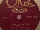 EARL JOHNSON & HIS DIXIE ENTERTAINERS OKEH 45112 COUNTRY 78 RPM RECORD V/V+