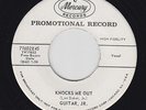GUITAR, JR. Knocks Me Out PROMO 45 on Mercury M- great raw blues R&B rocker HEAR