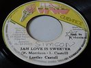 LACKSLEY CASTELL - JAH LOVE IS SWEETER RARE ORIG JAH GUIDANCE ROOTS 45