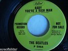 THE BEATLES All You Need Is Love NEAR MINT PROMO DJ COPY 45 PICTURE SLEEVE