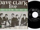 THE DAVE CLARK FIVE ITALY unique beat 7”45 PS