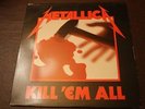 Metallica: Kill 'Em All LP  - MRI 069 - 1st Press - 1983 MEGAFORCE