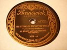 JAZZ AL JOLSON CARL FENTON ORCH I'm Sitting On Top Of The World BRUNSWICK 3014
