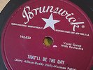 CRICKETS (Buddy Holly) Bruns 55009 That'll Be the Day /Looking VG (E) 1950s rock