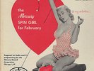 rare promo only cheesecake cover/MERCURY SPIN GIRL FOR FEBRUARY/excellent cond.