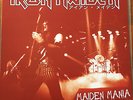 IRON MAIDEN LIVE MAIDEN MANIA Vol 2 1981 BELGIUM LIMITED WHITE WAX 333 COPIES LP
