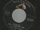 ROCKABILLY CHICKS-  NITA, RITA, & RUBY- BABY YOU'RE THE ONE -HEAR BOTH-1957 RCA