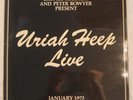 CRANIUM'S Uriah Heep LIVE orig Uk Bronze double Lp NM heap
