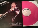 Metallica 'Accustic Live' PINK Marbled  Vinyl 150 copies October 28 2007