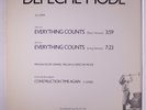 DEPECHE MODE: Everything Counts / Short 12 (promo only) Rock & Pop
