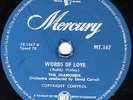 VERY RARE BUDDY HOLLY COVER THE DIAMONDS 78 