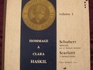 SCHUBERT - Piano Sonata / SCARLATTI - 3 Sonatinas CLARA HASKIL Philips LP NM
