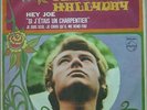 JOHNNY HALLYDAY 1968 Hey Joe RARE Philips Mono P/S  7” 45 EP BRAZIL Bresil