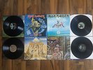 4 LP's Lp Iron Maiden Powerslave Somewhere in time Seventh son No praye rfor the
