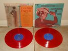 2 RARE ASIAN CONNIE FRANCIS GOLDEN HITS ALBUM LP RECORD COLORED VINYL EX/EX