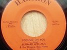 BERNARD WILLIAMS Focused On You on HARTHON Northern Soul Rare
