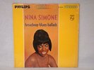 H9-81 Nina Simone Broadway Blues Ballads Vinyl LP Record Phillips 600-148 Nice