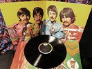 CLEAN 1967 MONO =  The BEATLES   SGT PEPPER Psych LENNON + PEPPERLAND INSERT