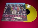 THE BEATLES SGT. PEPPERS LONELY HEARTS CLUB BAND YELLOW COLORED VINYL LP