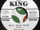 * HANK BALLARD Do It Zula Style R&B SOUL ROCKER SHAKER King WL Promo 45 HEAR