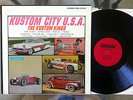 KUSTOM KINGS-KUSTOM CITY USA - STEREO SMASH 1964 LP- SURF - GARAGE - HOT ROD