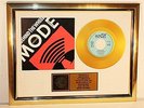 Depeche Mode, Behind The Wheel, mit Cover, Gold Record, Award, platin