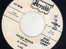 R&B Rocker Al Savage PROMO HERALD 482 ( ? ) Sugar wugar / Bridge of love