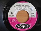 BRENDA LEE JONES You're the love of my life FRENCH PROMO 7