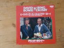 7 INCH SINGLE DAVID BOWIE AND BING CROSBY PEACE ON EARTH JAPAN PROMO
